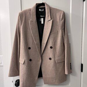 NWT Rumored Double Breasted Blazer, Small